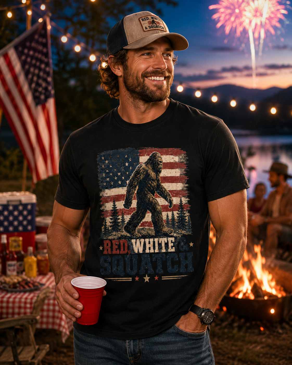 Red White & Squatch
